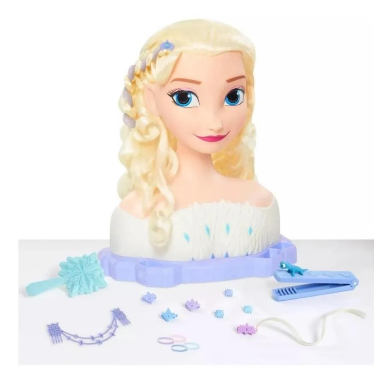 Cabeza De Muñeca Para Peinar Elsa  Anna  Envío gratis